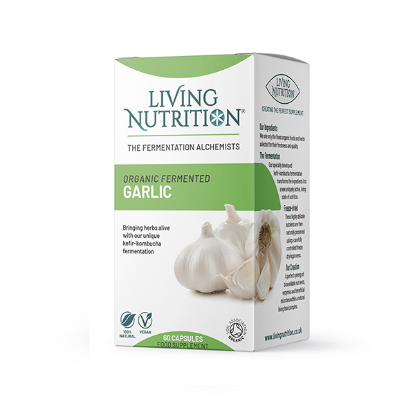 Gefermenteerde Knoflook <br> Living Nutrition <br> 60caps