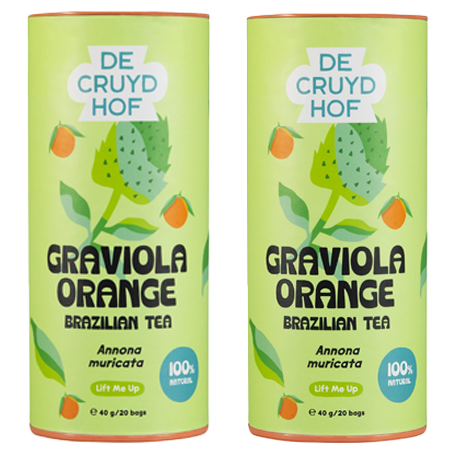 Cruydhof <BR> Thee Graviola Orange <BR> 2 stuks