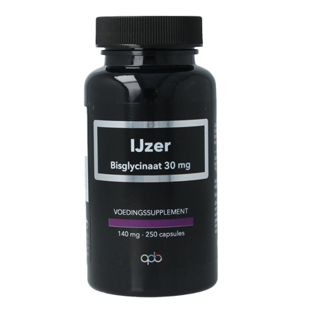 APB Holland <BR> ijzer Bisglycinaat 30 mg <BR> 250 capsules