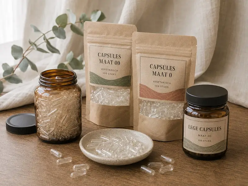 Lege vegetarische capsules