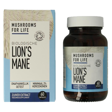 Mushrooms4life <BR> Lion's Mane <BR> 60 capsules