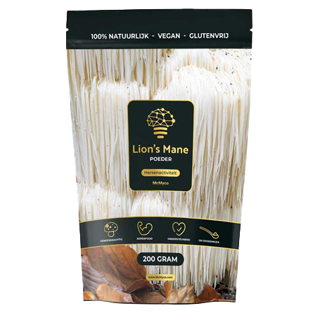 McMyco <BR> Lion's mane poeder <BR> 200gram