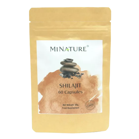 MiNature <br> Shilajit <br> 60 Capsules