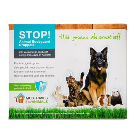 STOP! Animal Bodyguard <BR> 4x8ml