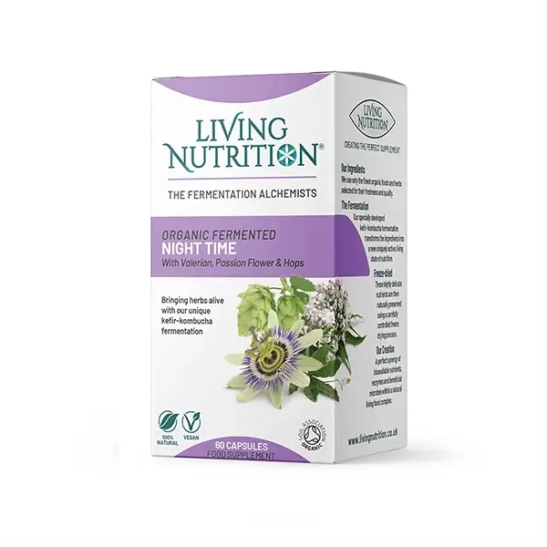 Gefermenteerde Night Time <br> Living Nutrition <br> 60caps