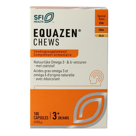 Equazen <BR> Omega 3-6 <BR> 180 Kauwcapsules