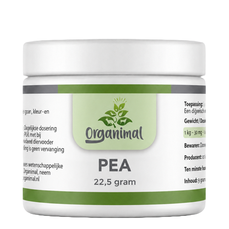 Organimal <BR> PEA Poeder <BR> Grote honden