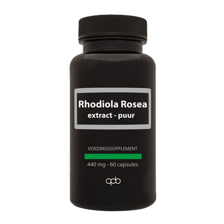APB Holland <BR> Rhodiola Rosea <BR> Puur 60 capsules