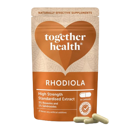 Volledig Natuurlijke <BR> Rhodiola <BR> 30 capsules