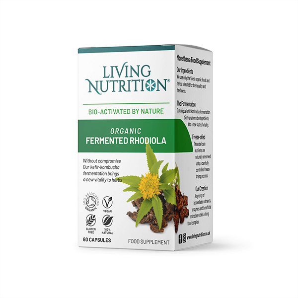 Gefermenteerde Rhodiola <br> Living Nutrition <br> 60caps