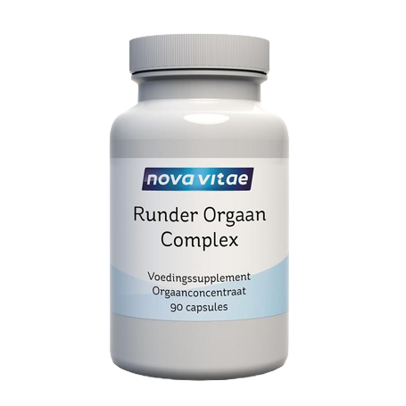 Nova Vitae<br> Runder orgaan complex <br> 90 Capsules