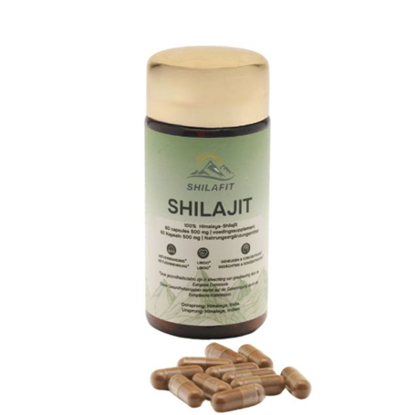 ShilaFit <br> Shilajit Capsules 500 mg <br> 60 capsules