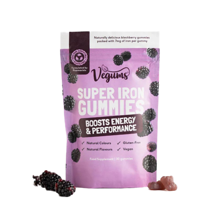Vegums <br> ijzer gummies <br> 30 stuks