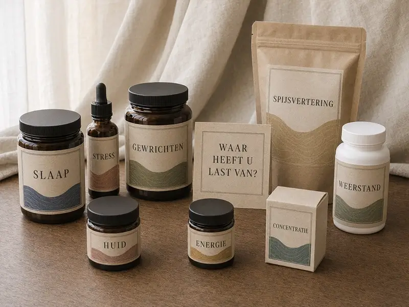 Supplementen per klacht: slaap, stress, gewrichten en weerstand