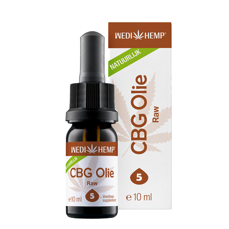 Wedihemp CBG olie <br> 5% (500 mg) <br> 10ml