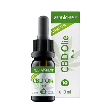 Wedihemp Puur 10% CBD Olie 10 ml