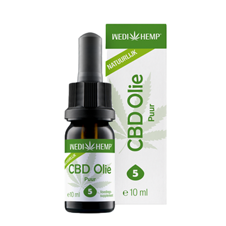 Wedihemp Puur 5% CBD Olie 10 ml
