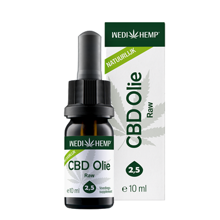 wediHemp RAW <br> 2,5% (250 mg) <br> 10 ml