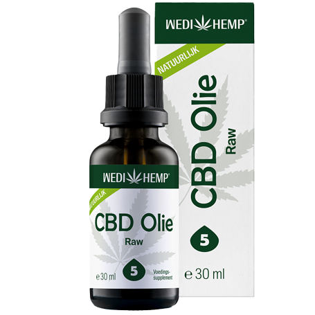 WediHemp RAW <br> 5% (500 mg) <br> 30 ml