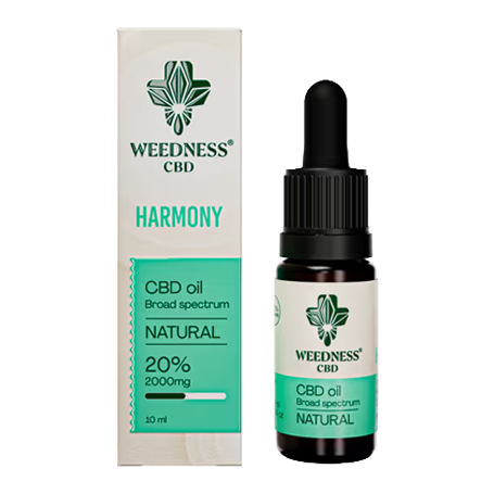 Weedness <br> 20% (2000 mg) CBD-olie <br> 10 ml