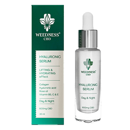 Weedness <BR> CBD hyaluron serum <BR> 30 ml