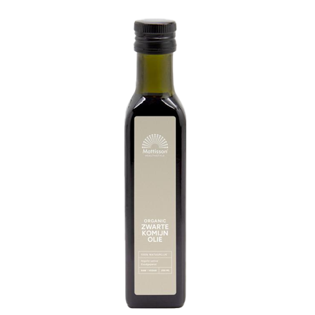 Mattisson <br> Biologische Zwarte Komijn olie <br> 250ml