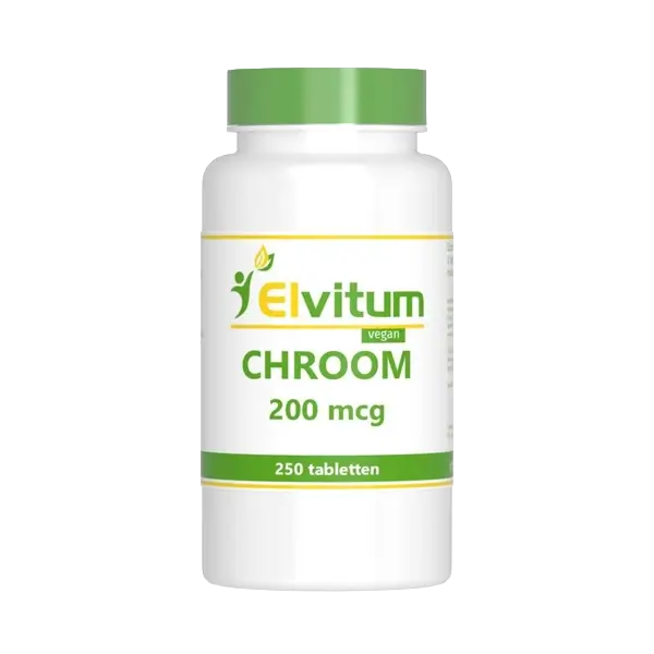 Elvitum Chroom Picolinaat 200 mcg 250 tabletten