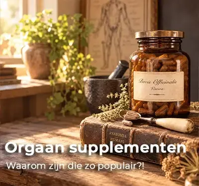 Orgaan supplementen van runderorganen