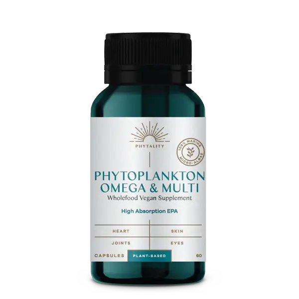 Phytality Phytoplankton Omega & Multi capsules – 60 stuks met ULTANA™ microalgen
