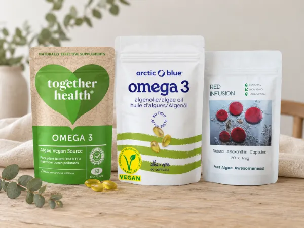 Algenolie supplementen en omega 3 producten