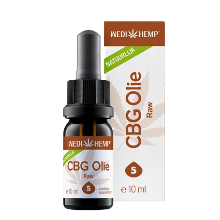 Wedihemp CBG Olie 5% 500 mg 10 ml
